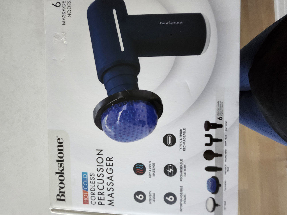 Cordless percussion massager thumbnail