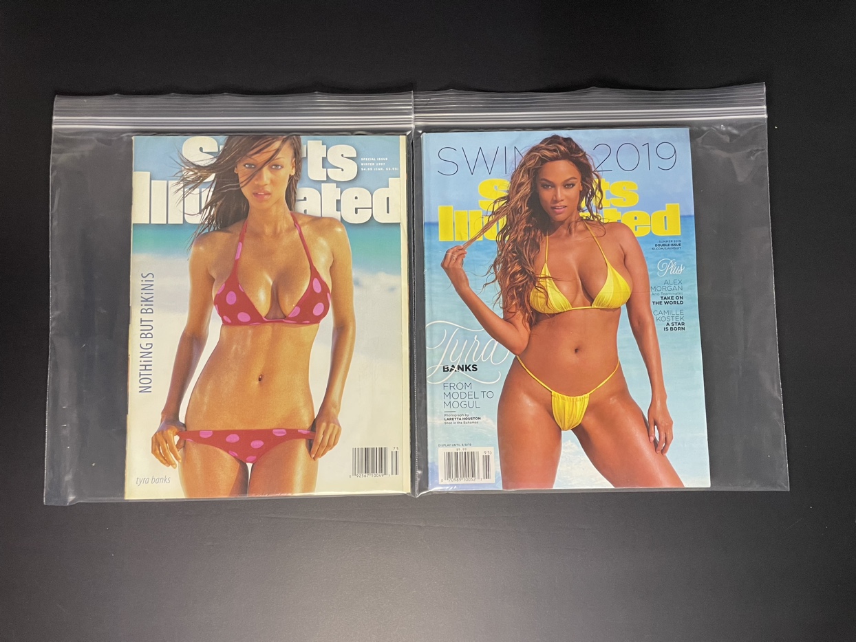 1997,2019 Sports Illustrated Tyra Banks Swim Suit Edition
