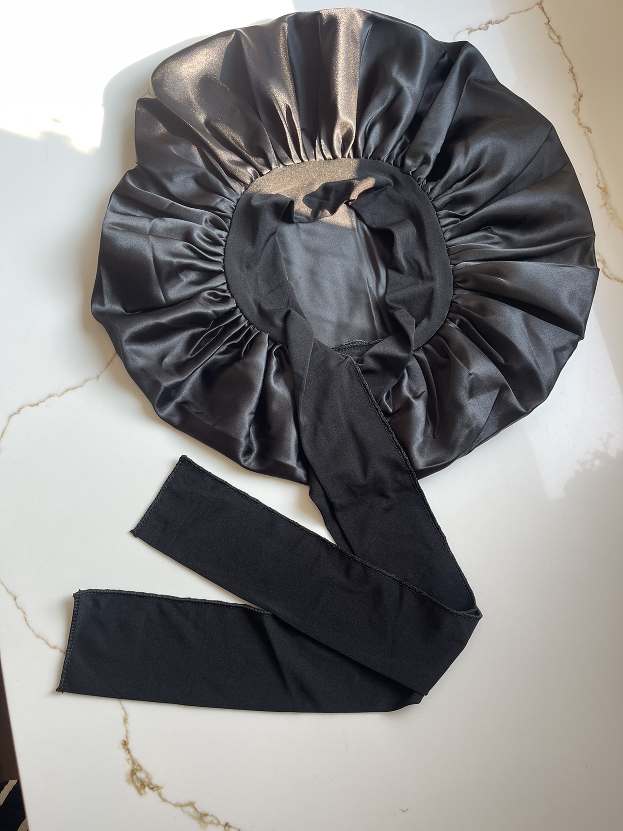 Satin hair Bonnet for Sleeping Hair Bonnet with Tie - photo 5