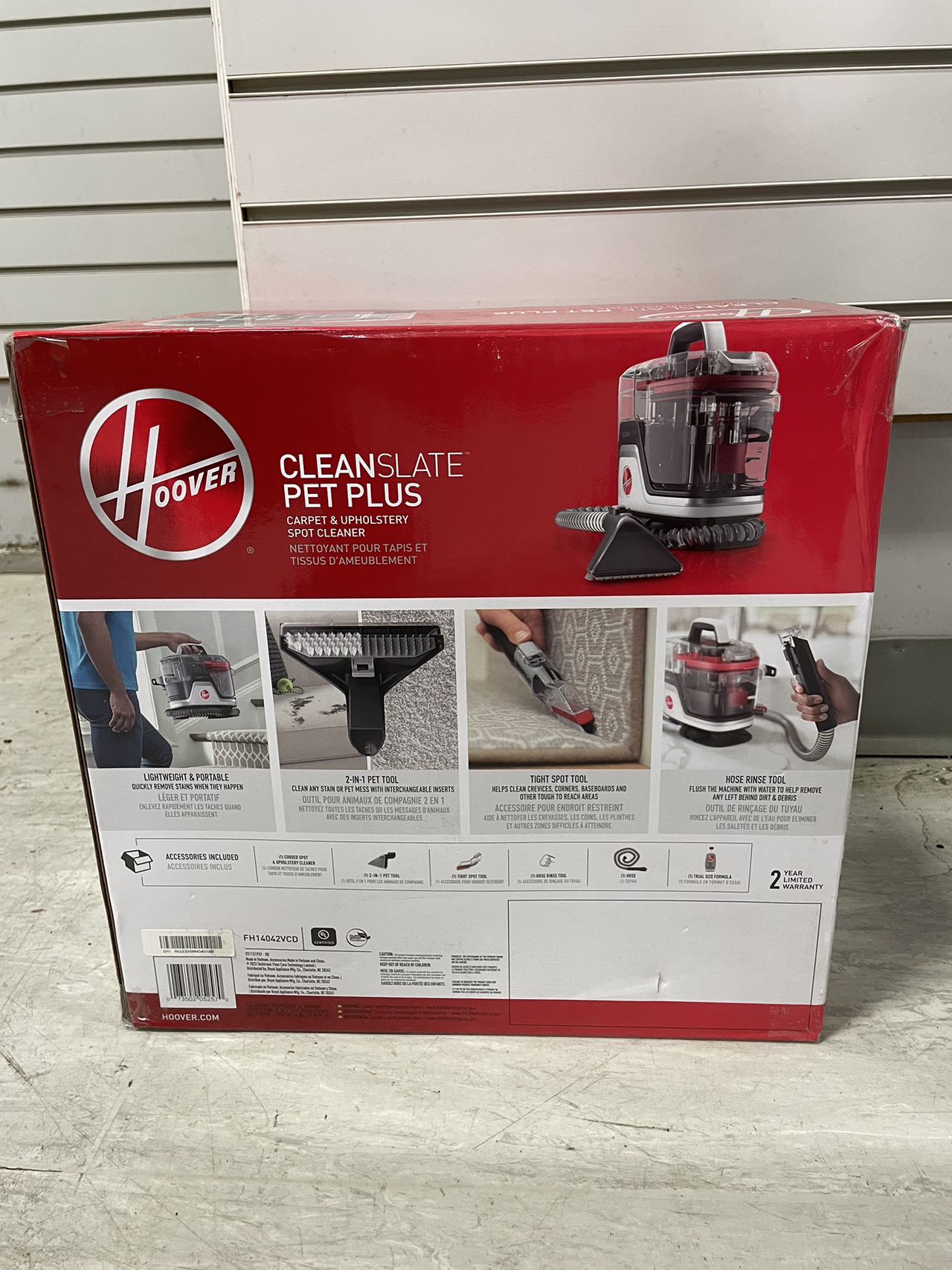 Hoover CleanSlate Spot Cleaner with box - photo 4