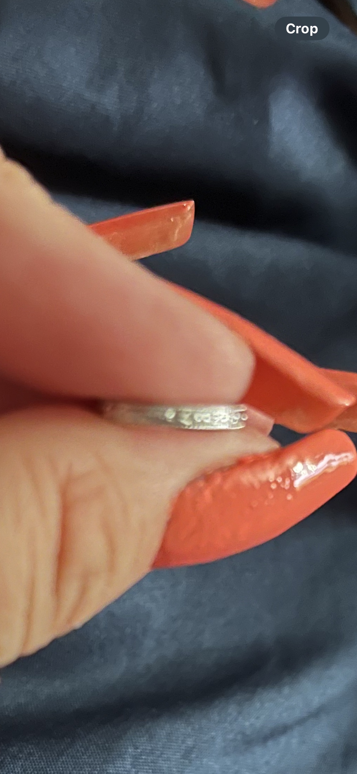 BN 14kt WHITE GOLD BABY RING image indicator(7)