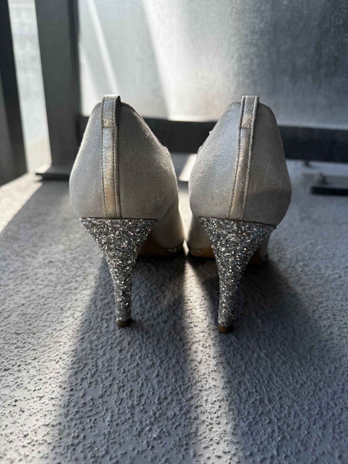 Genuine Leather sparkling high heel image indicator(2)