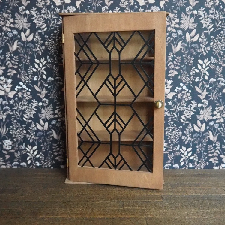 1:12 Scale Cabinet for Dollhouse image indicator(7)