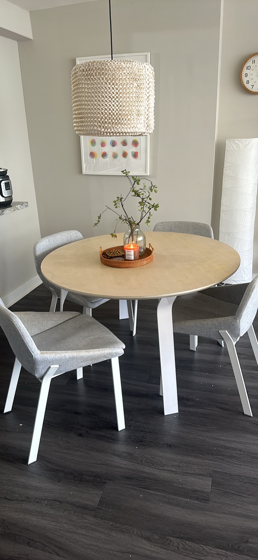 Dining table with 4 chairs
