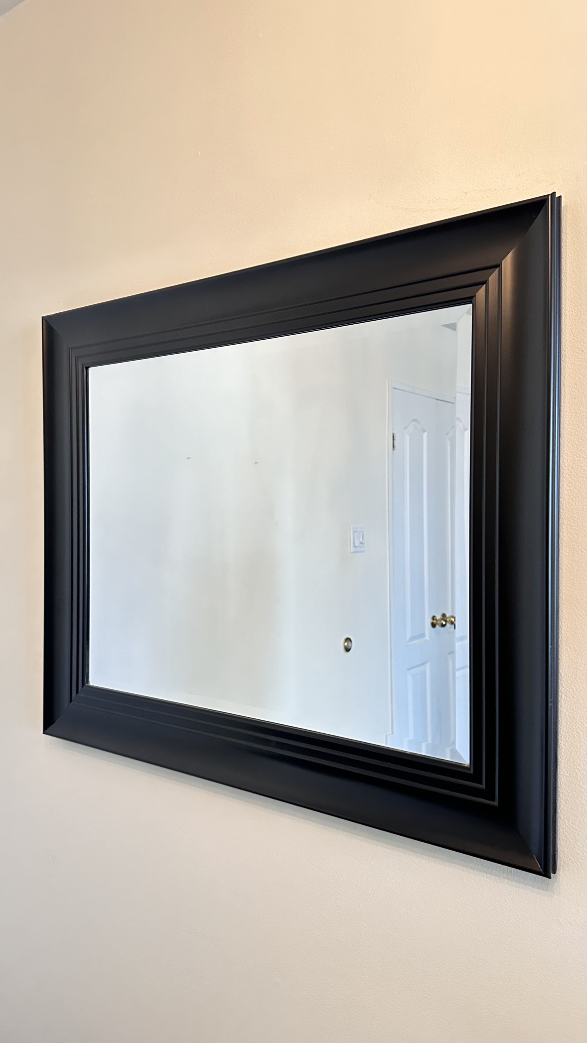 Black Framed Mirror - photo 2