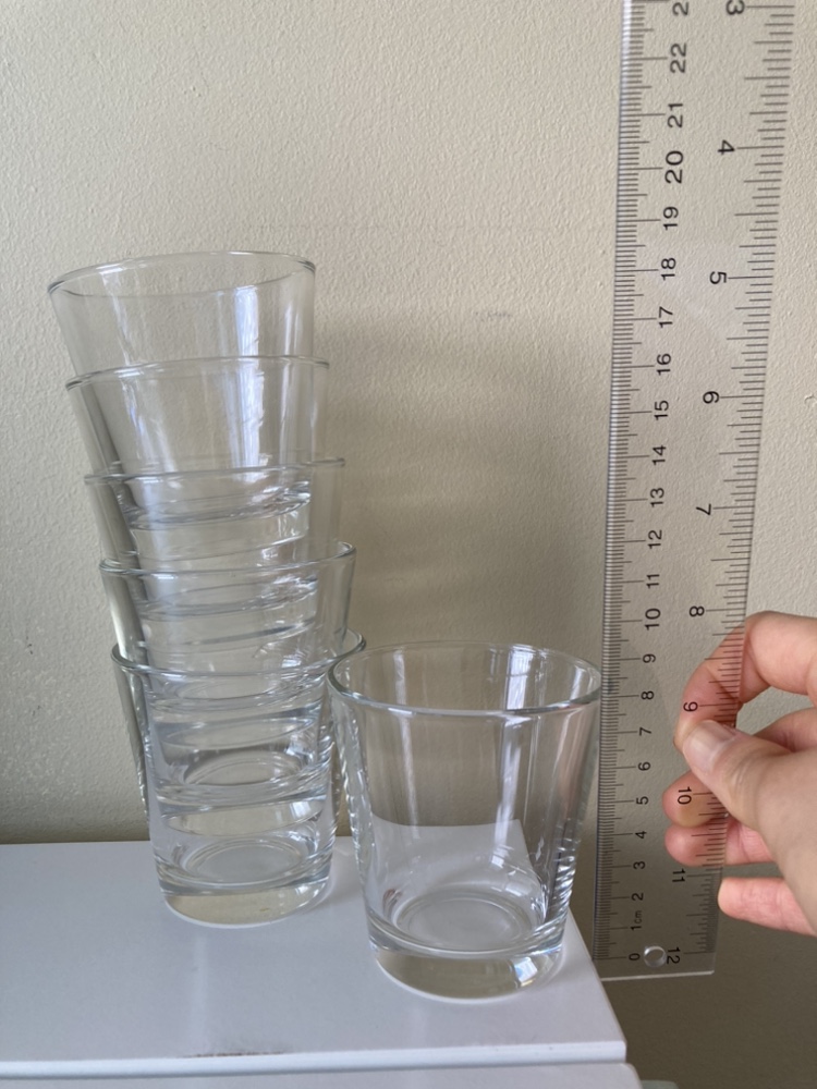 Cute Glass Cup Set of 6 image indicator(3)