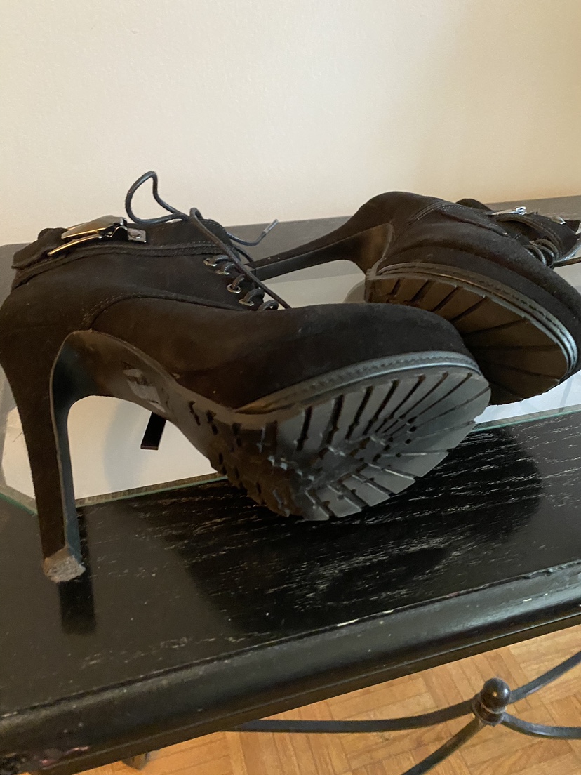 Black ankle boots - photo 2