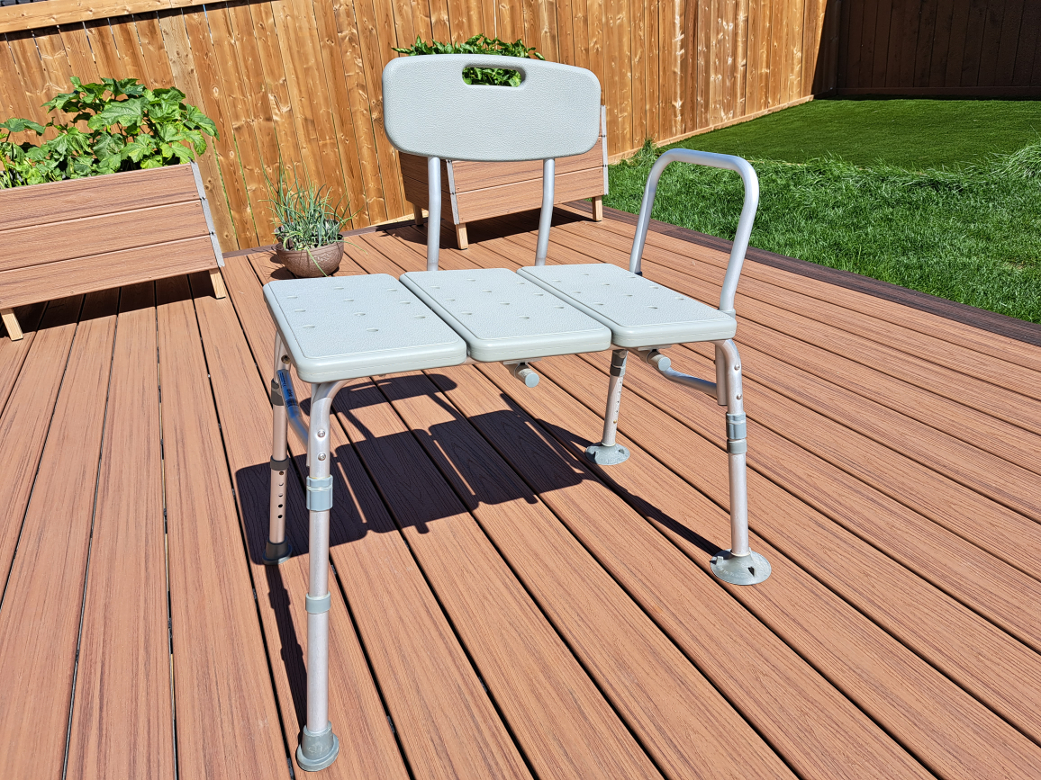 Bathtub transfer bench