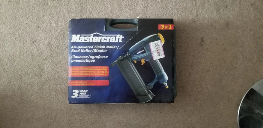 Mastercraft  Air Powered 3in1 Nailer thumbnail