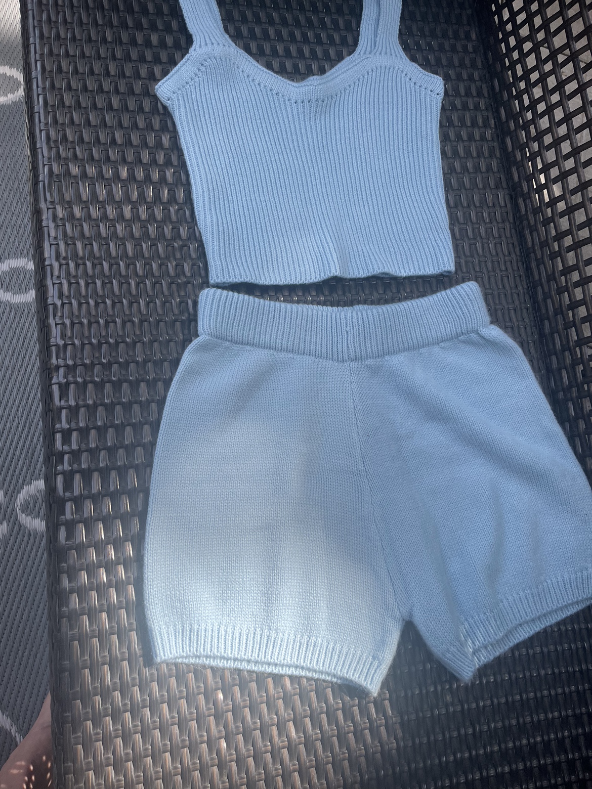 BABY BLUE SHORT SET SZ SMALL image indicator(3)