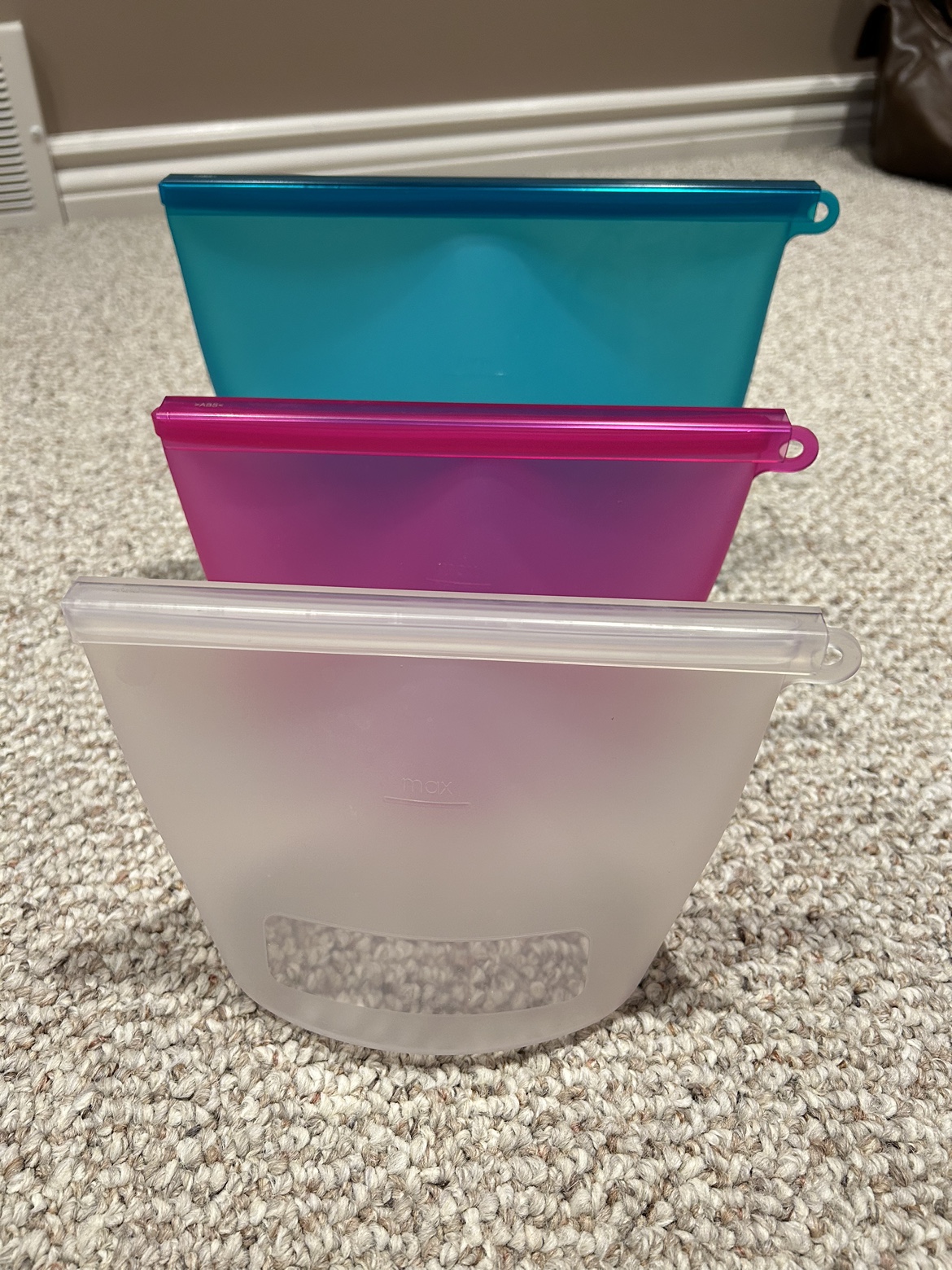 Ikea silicon 3-piece resealable zip locks - photo 3