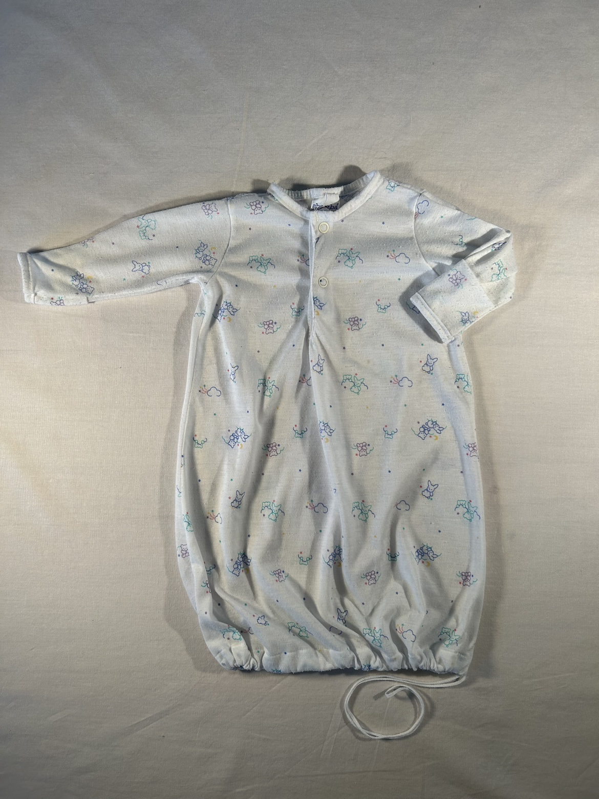 4 Pcs - Newborn Baby Boy Onesie Sleeper Towel Blanket - photo 3