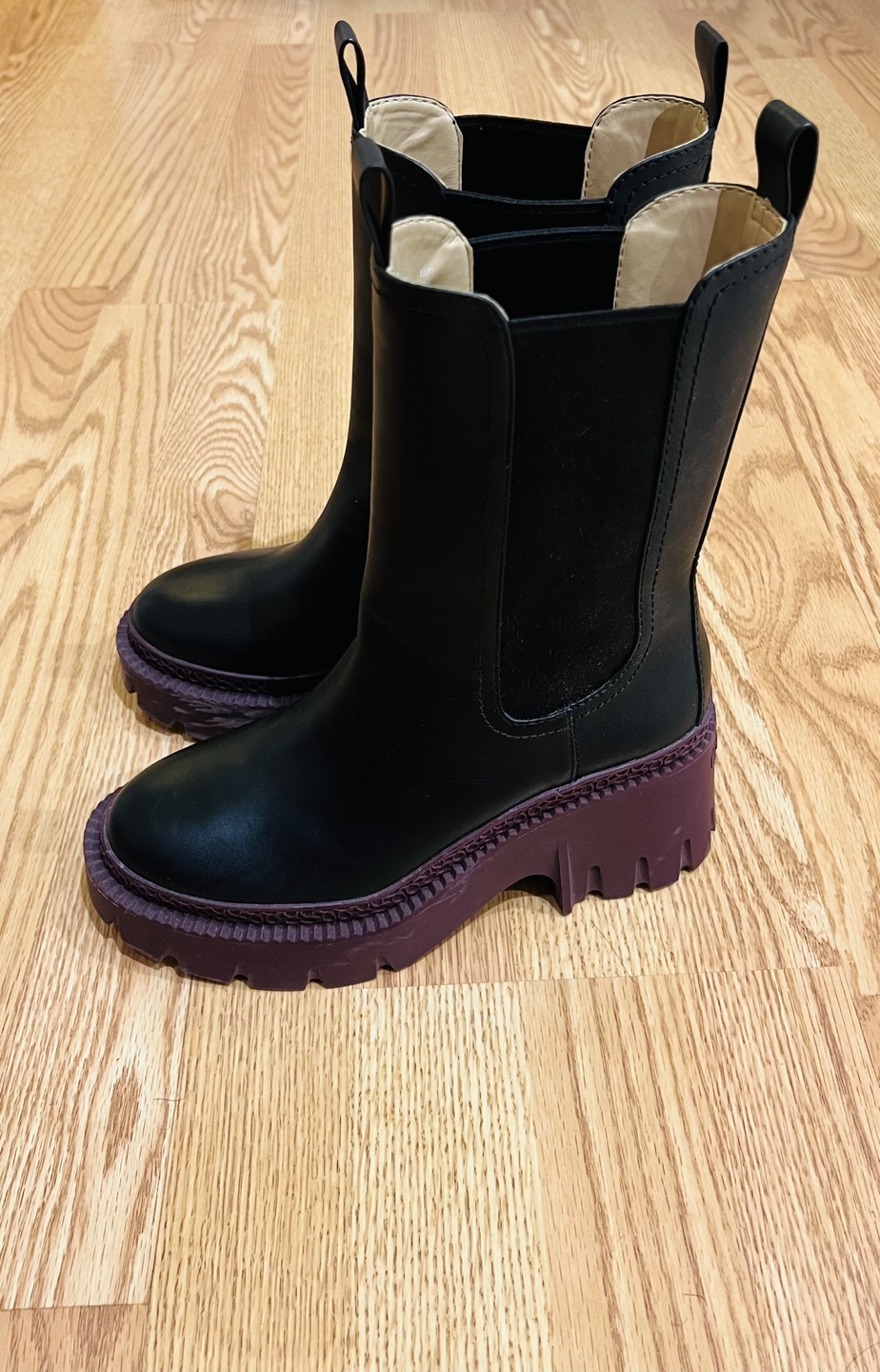 Women's leather boot from Coach 6.5 - photo 2