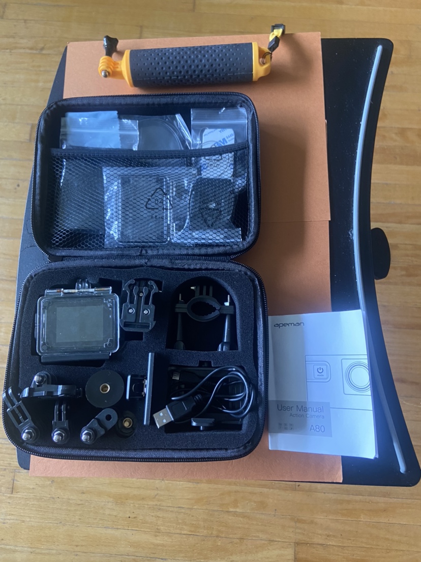 40m under water waterproof A80 action camera. - photo 2