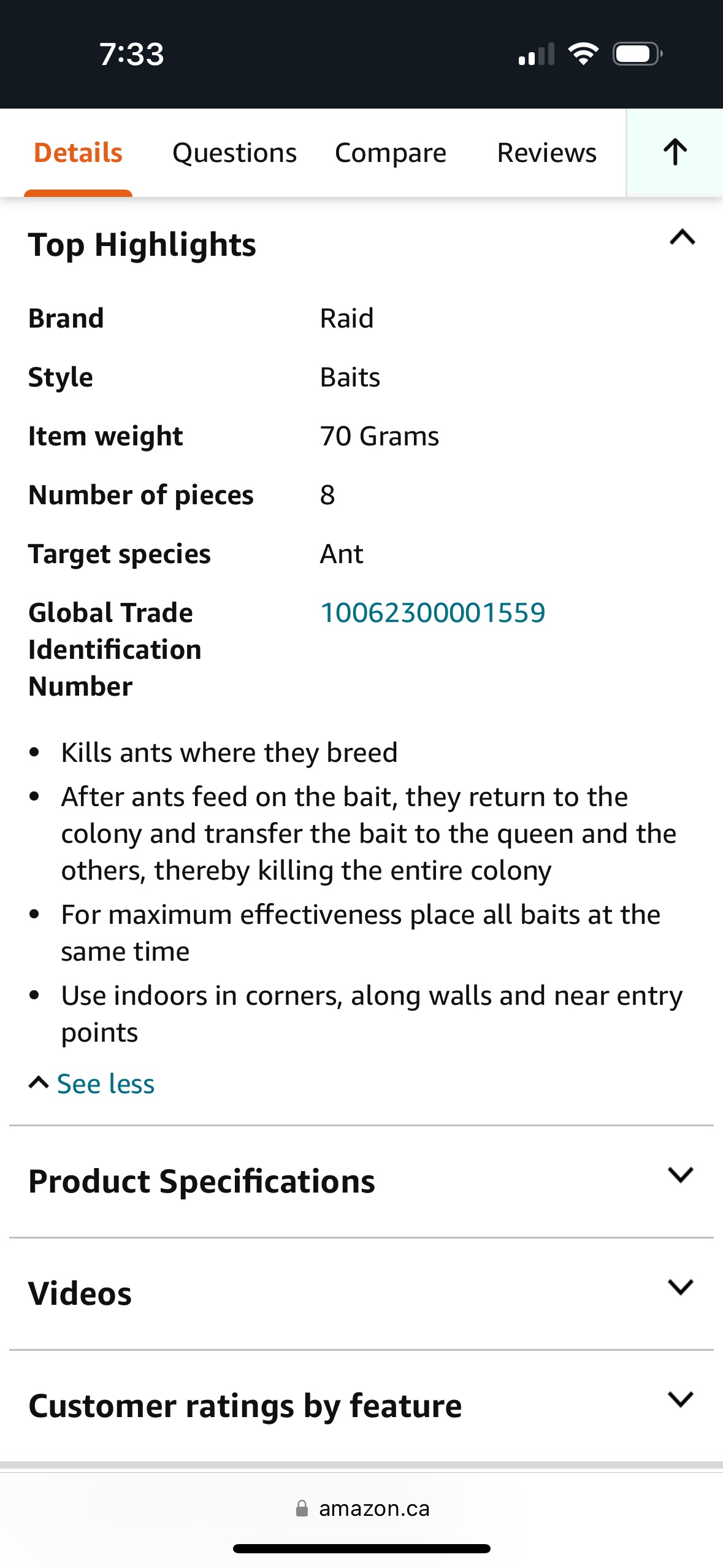 Ant baits raid image indicator(4)