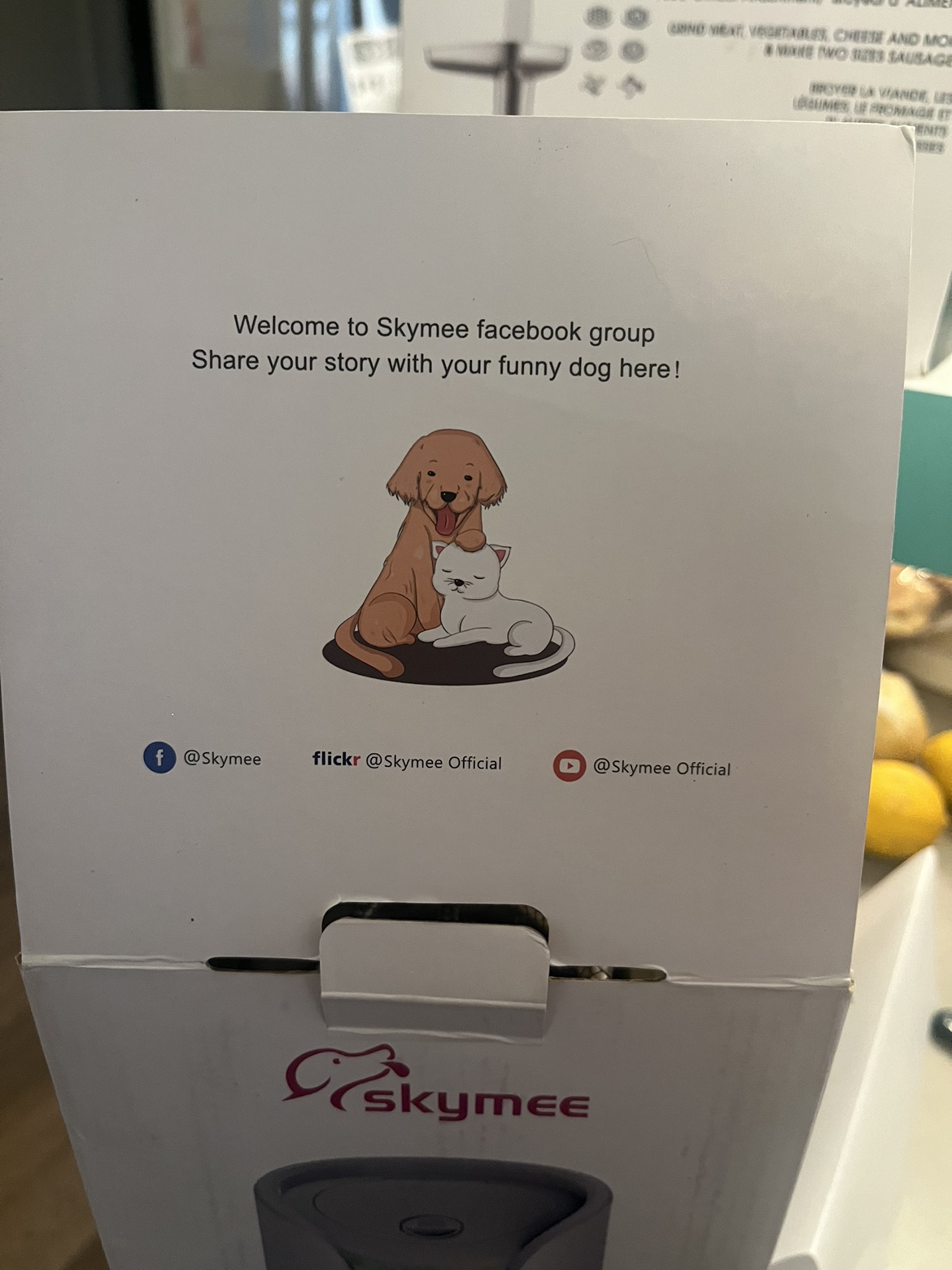 SKYMEE Pet Camera Treat Dispenser, Audio/Night Vision image indicator(7)