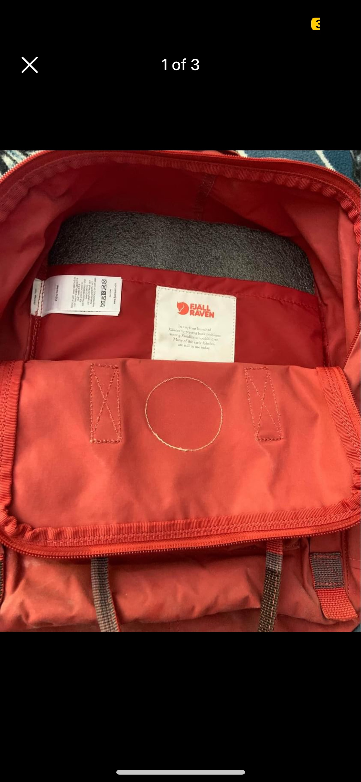 Fjallraven kanken backpack - photo 2