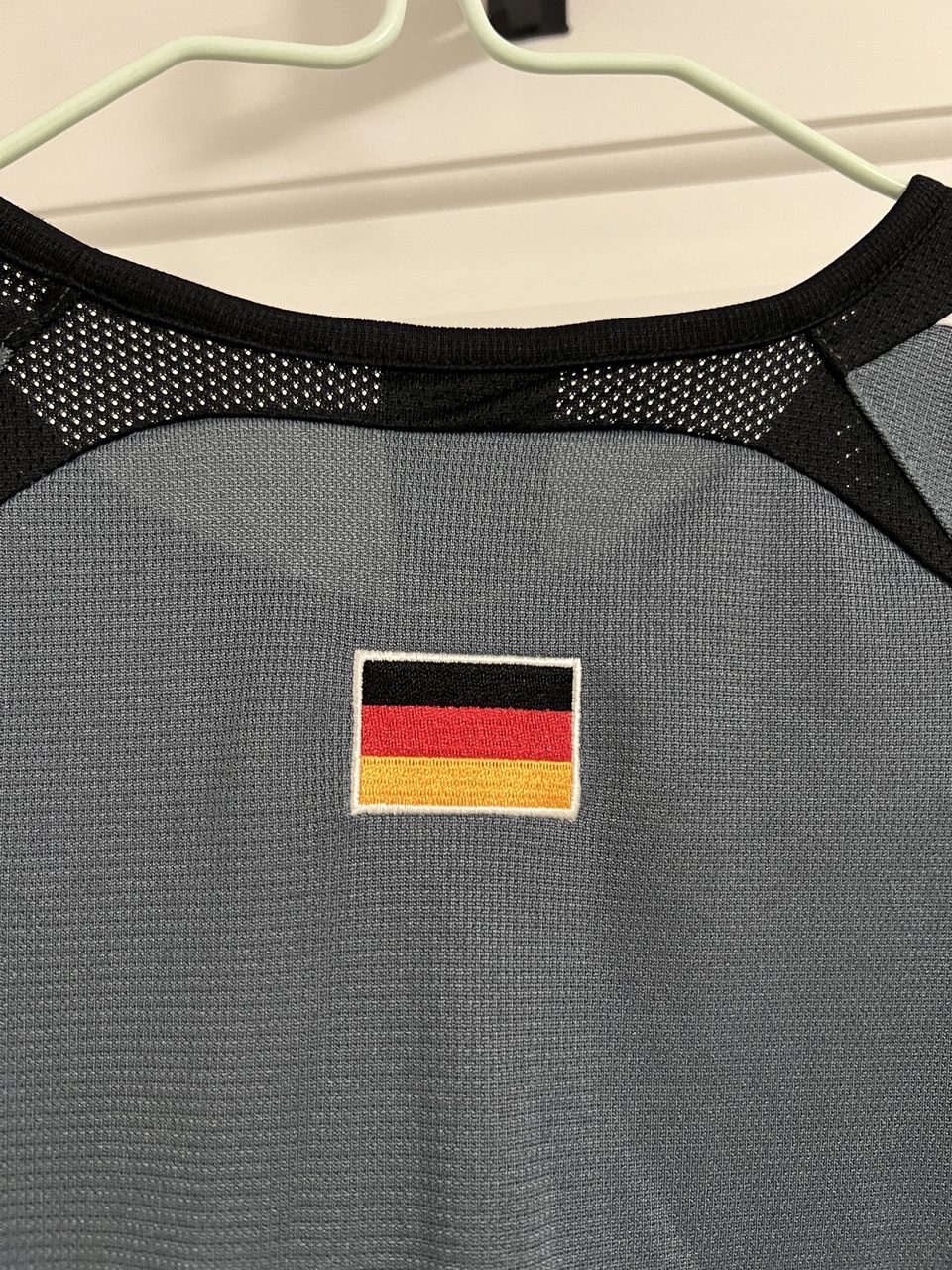 Germany Grey Training Soccer Jersey Shortsleeve (2004-2005) image indicator(6)