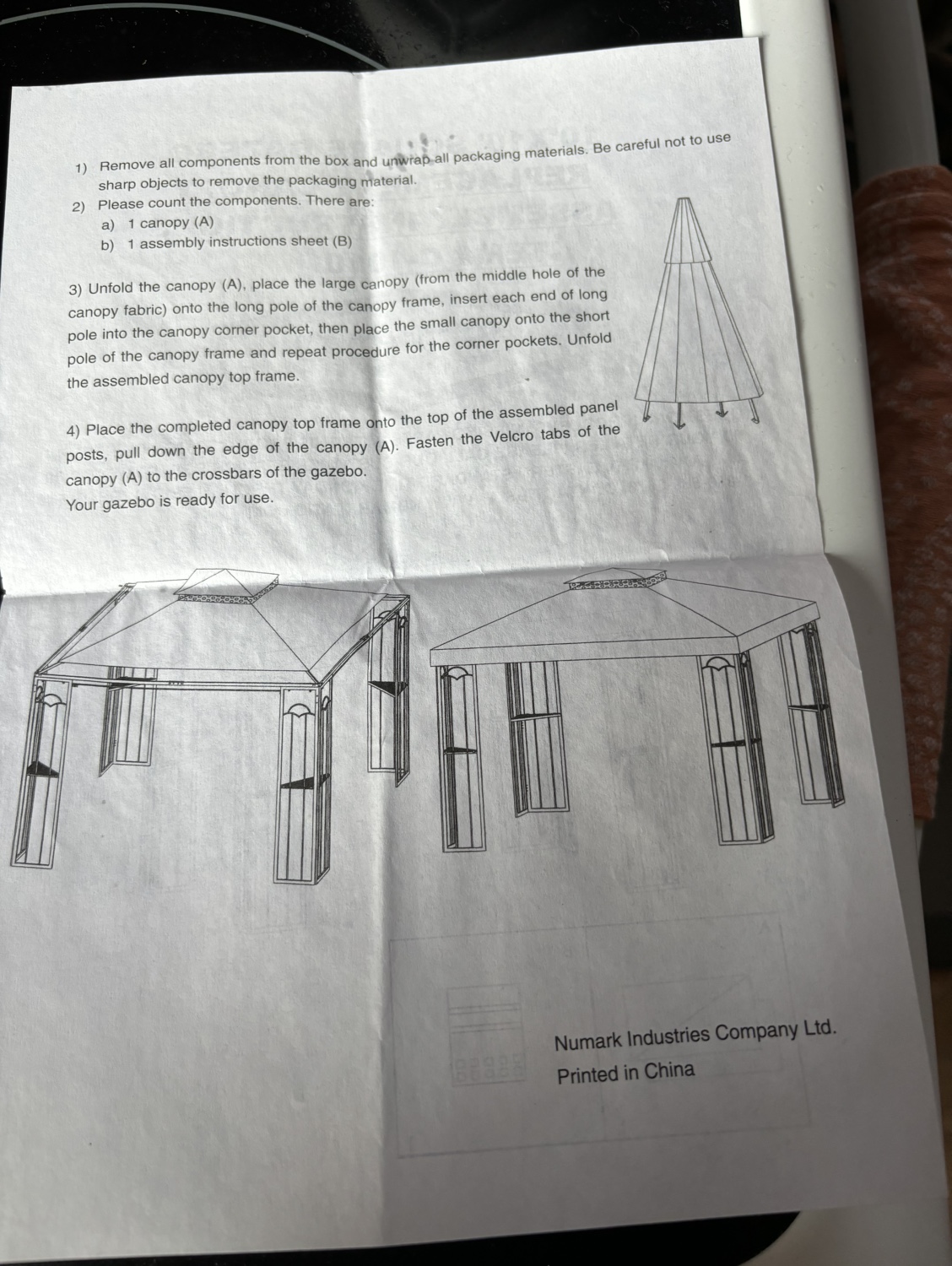 10X10 gazebo… - photo 3