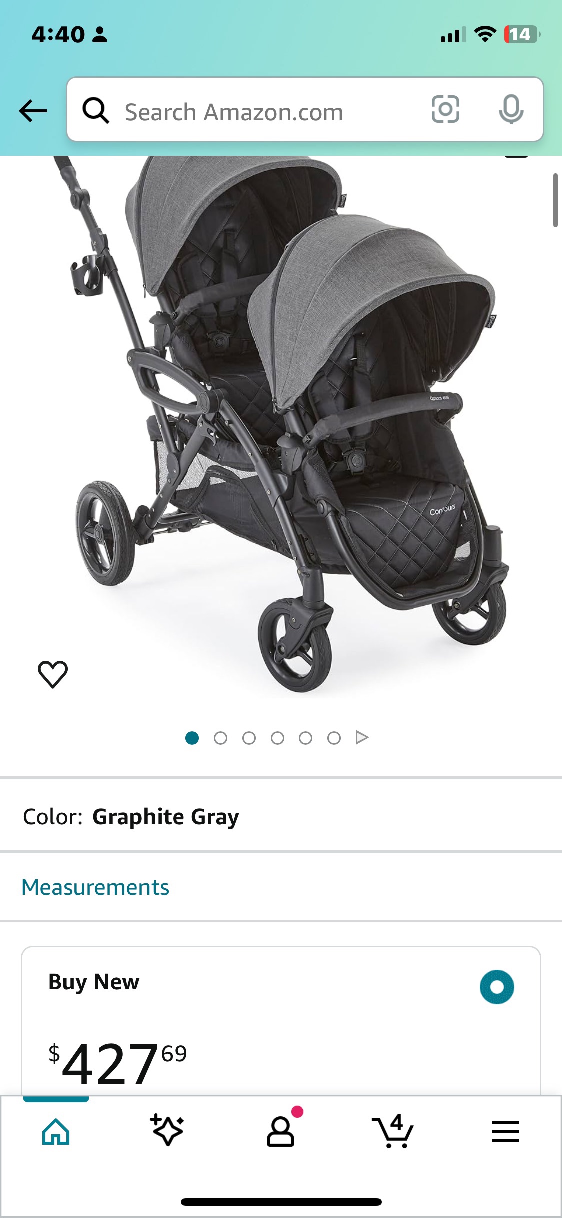 Double Stroller - photo 3