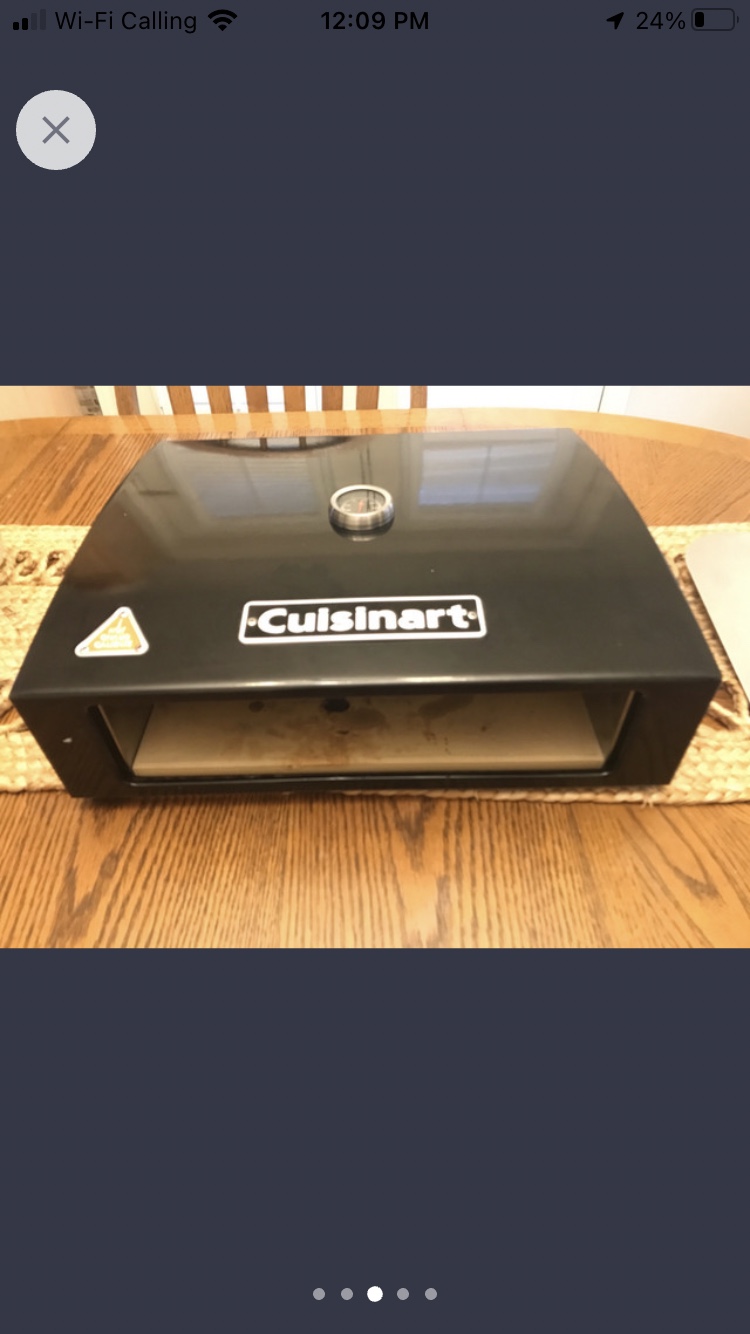 Cuisinart Grill Top Pizza Oven 🍕 image indicator(3)
