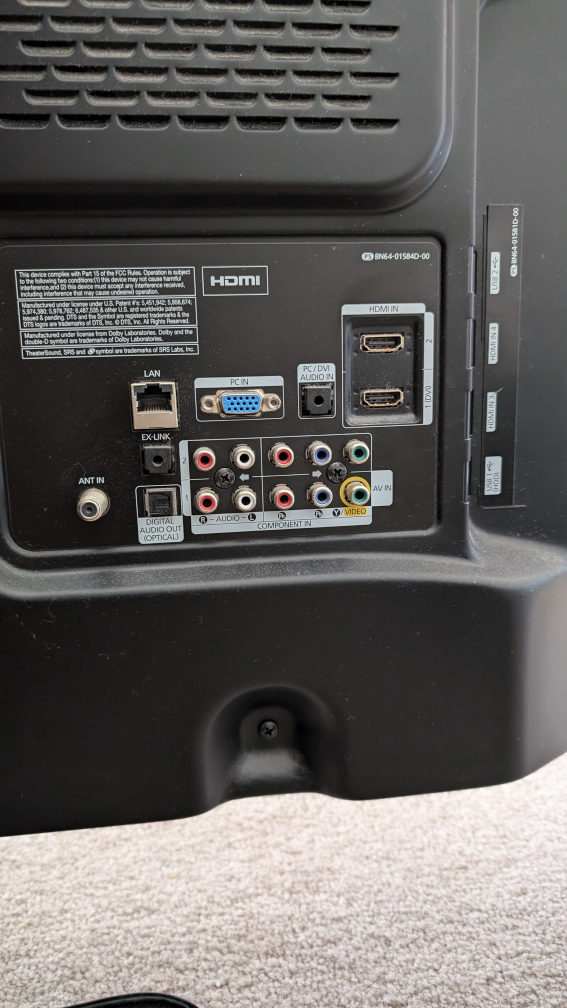 Samsung 50" plasma HD TV - photo 2