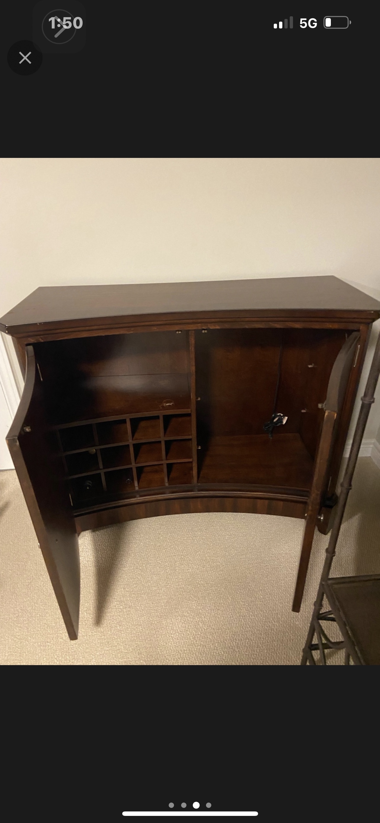 Wine Cabinet/ Storage Side - photo 3