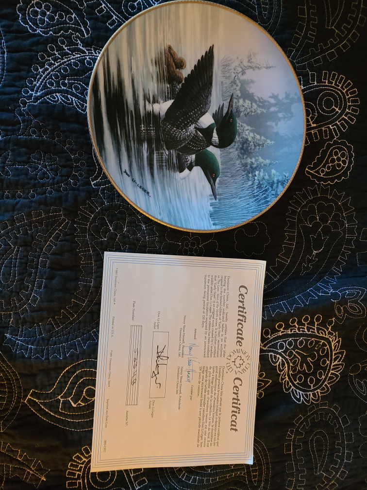 The Loon: Voice of the North Plate Collection