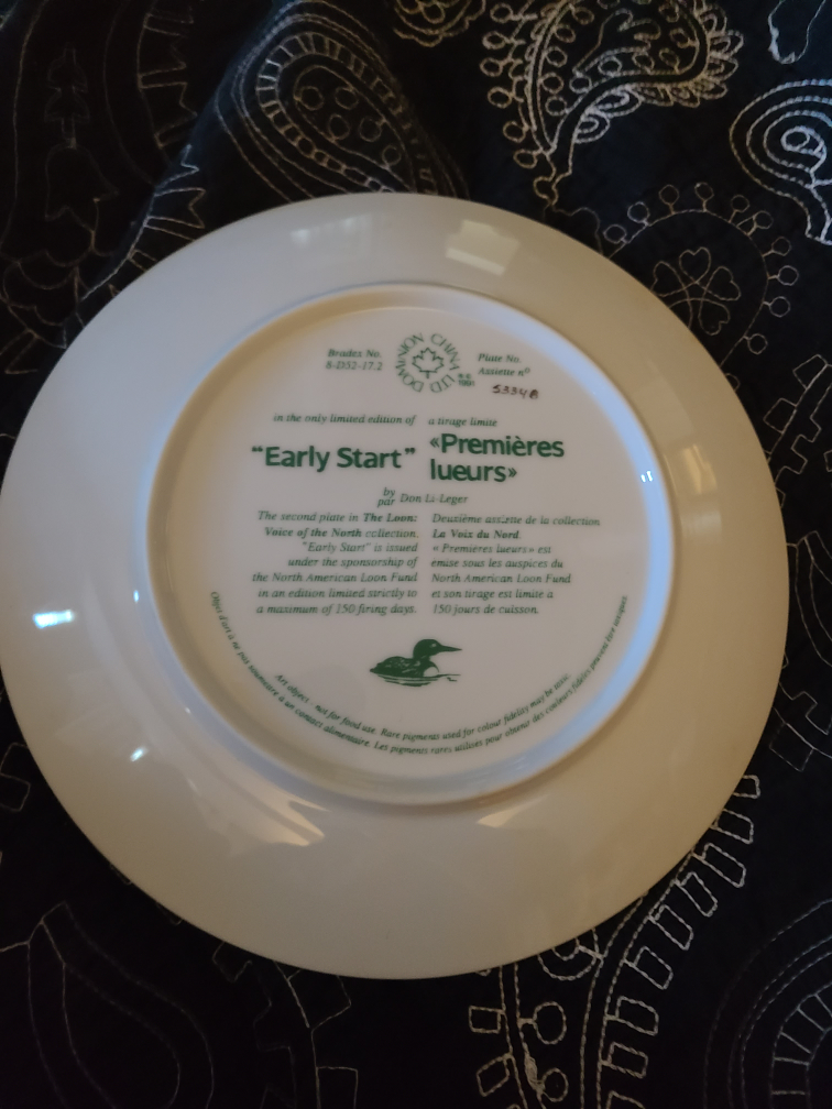 The Loon: Voice of the North Plate Collection - photo 2