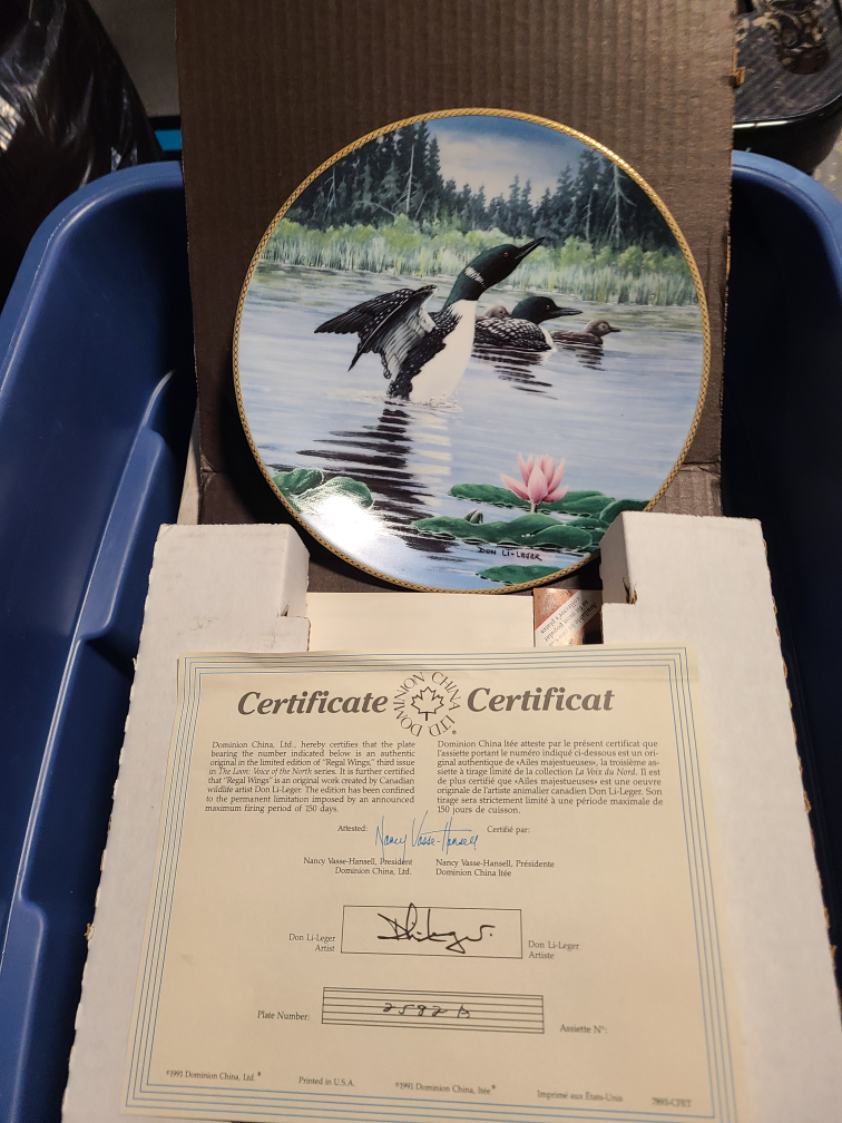 The Loon: Voice of the North Plate Collection - photo 4