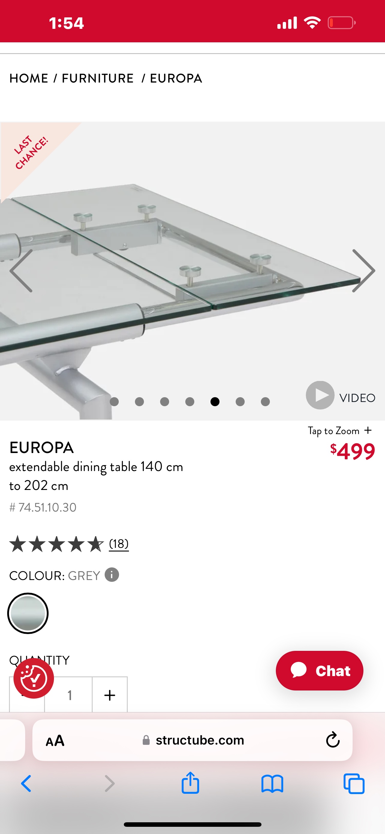 Extendable dining table - photo 4