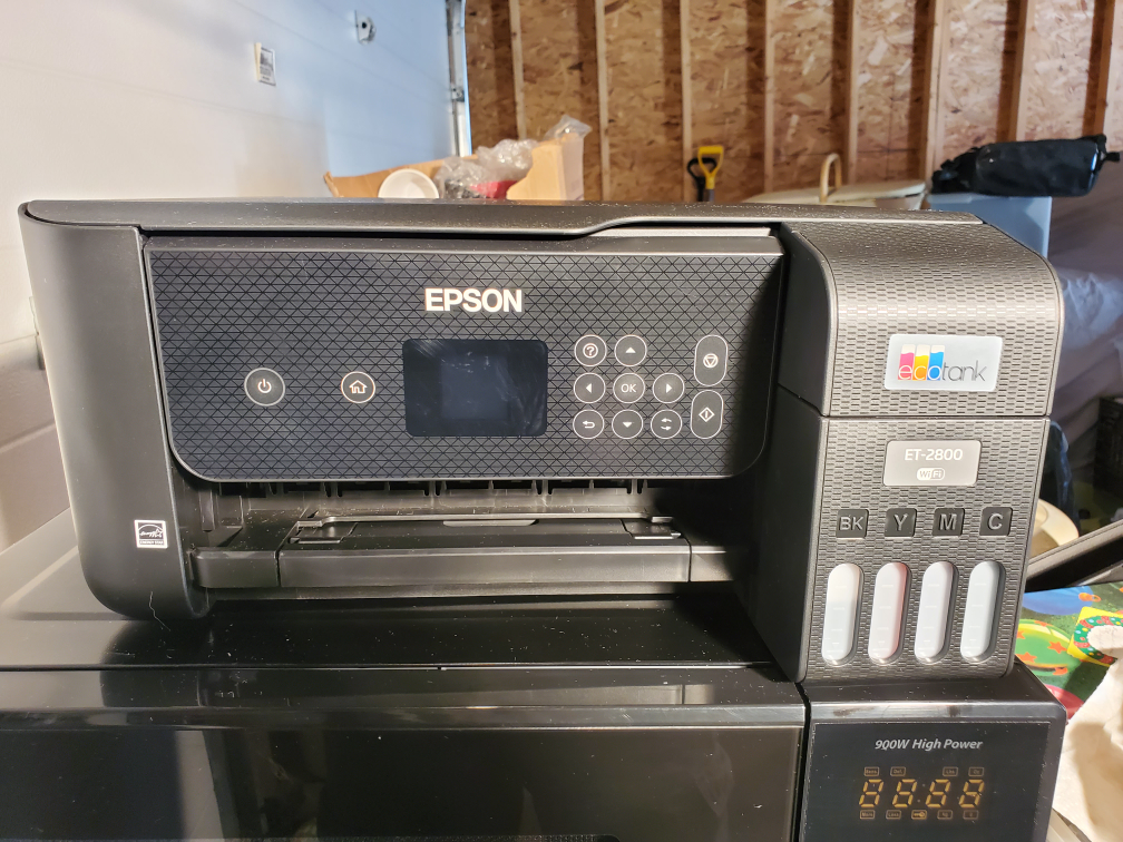 Epson ET-2800 wifi printer. thumbnail
