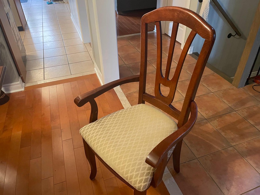 Dinning table with 6 chairs - photo 4