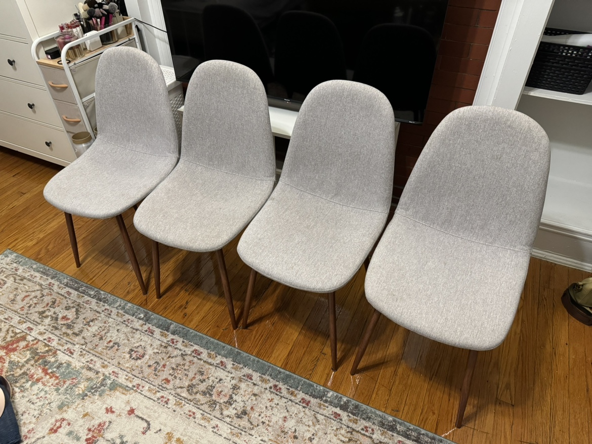 Set of 4 chairs