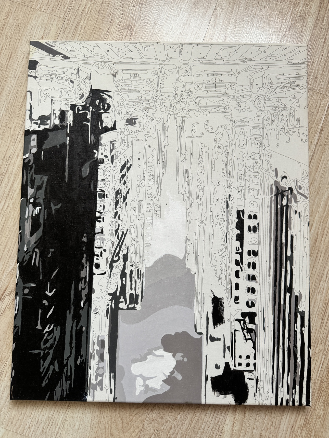 Paint by number