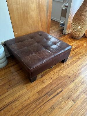 Mitchell Gold Mercer Square Ottoman