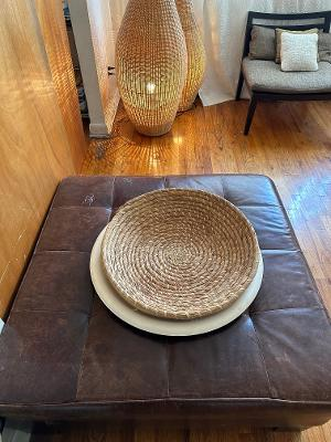 Mitchell Gold Mercer Square Ottoman - photo 2