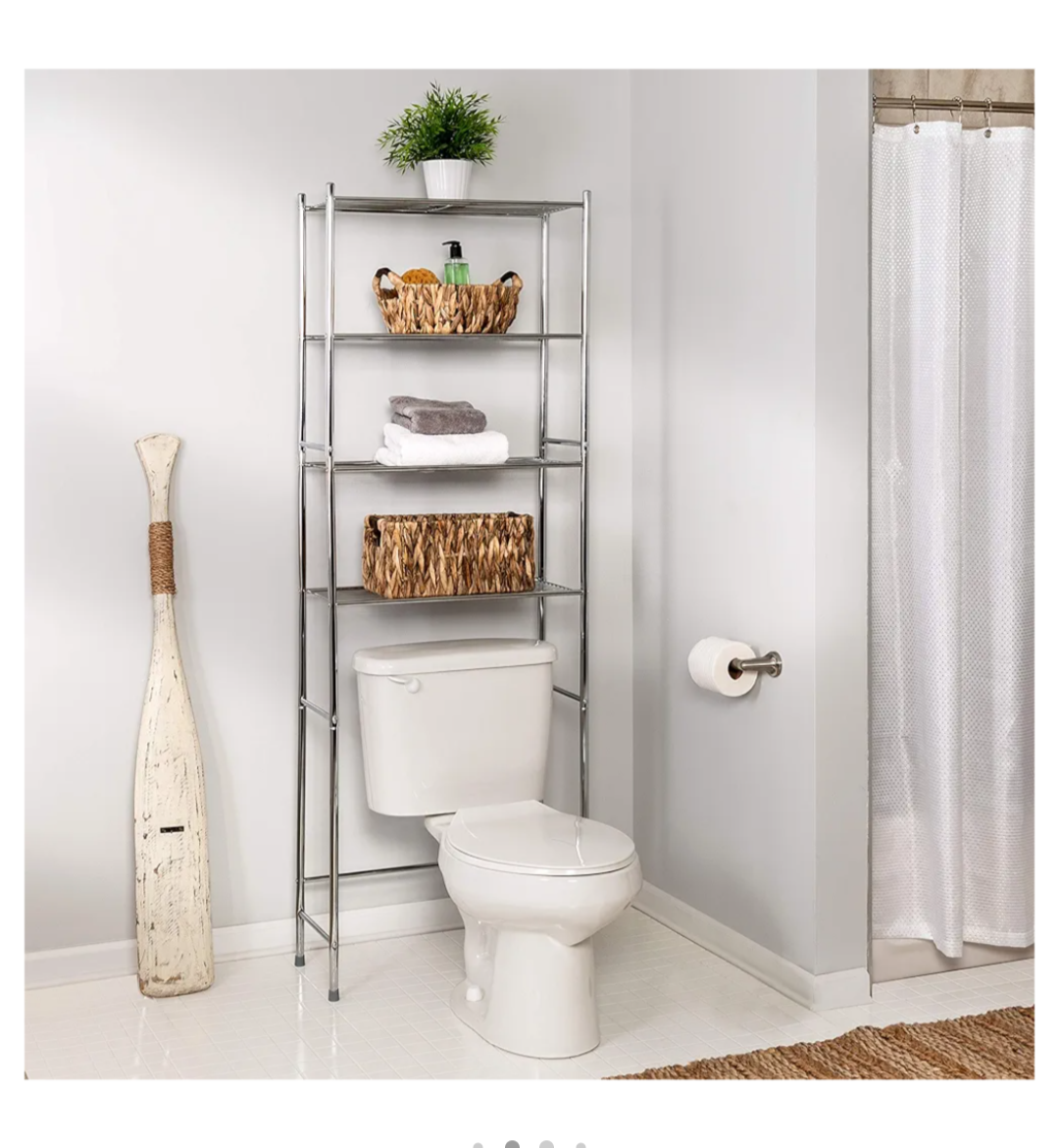 4-Tier Over-the-Toilet Space Saver Shelf