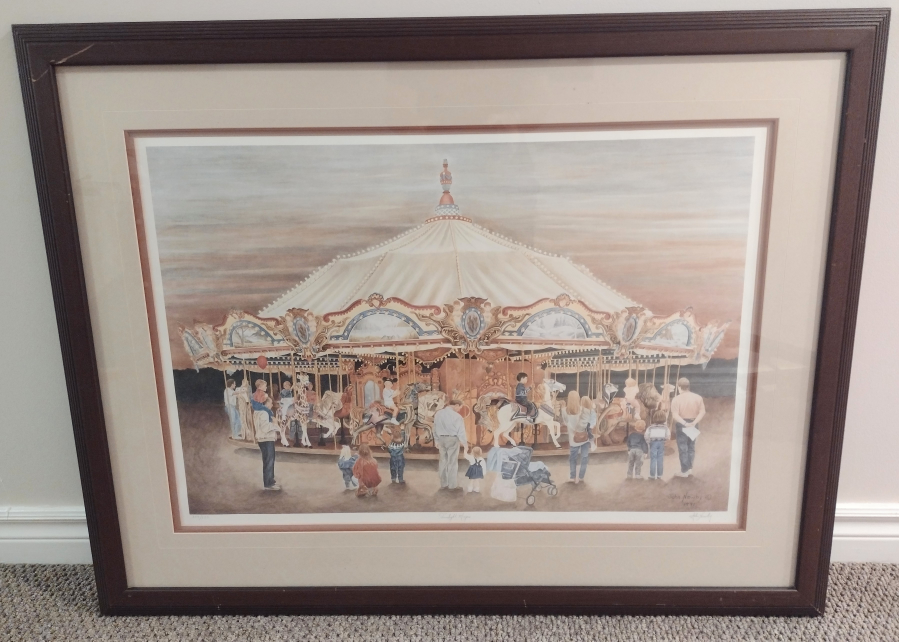Numbered Print by the artist John Newby thumbnail