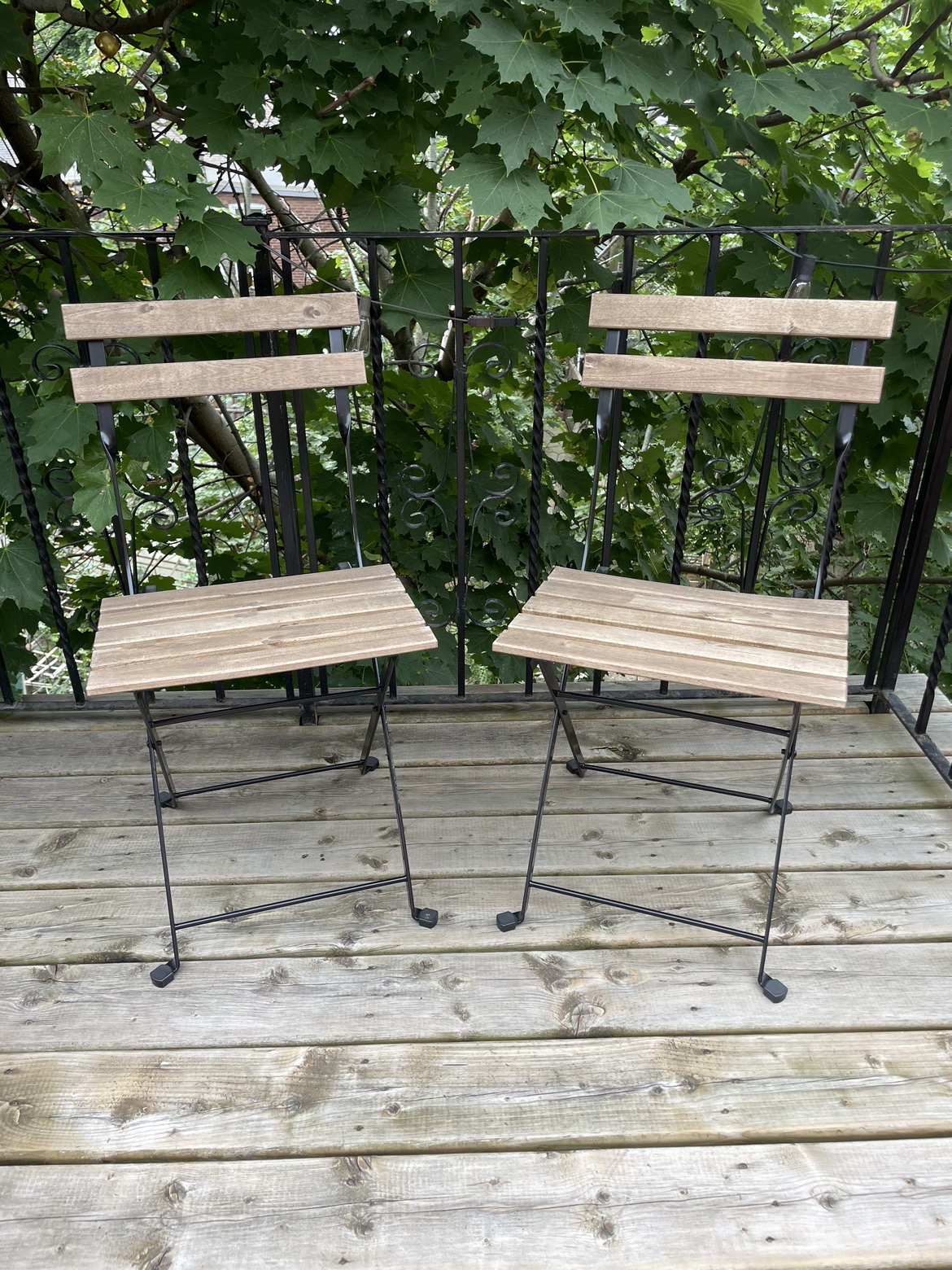 IKEA Patio Chair Set (2) image indicator(2)