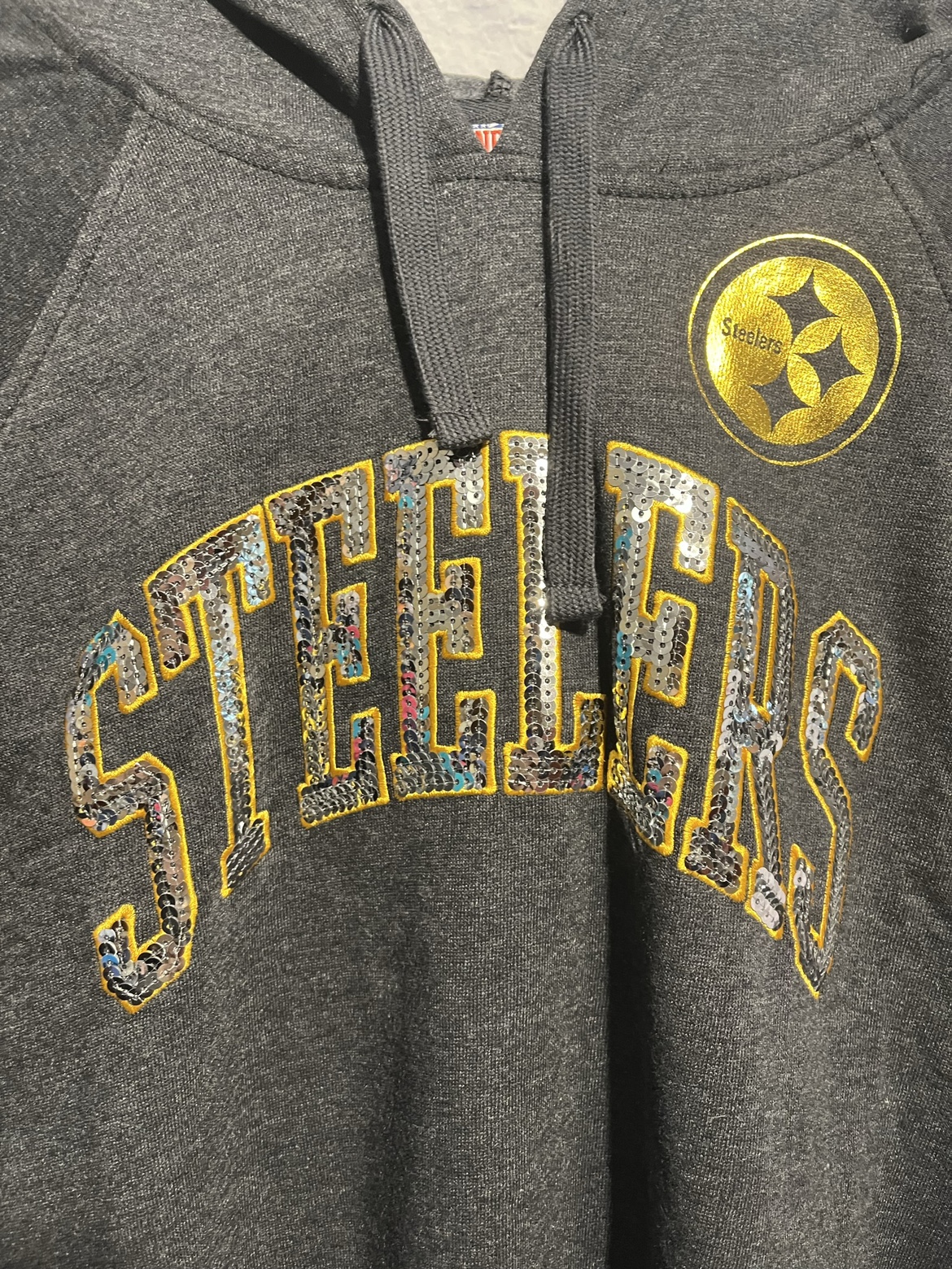 New Steelers Hoodie Womens XL image indicator(4)