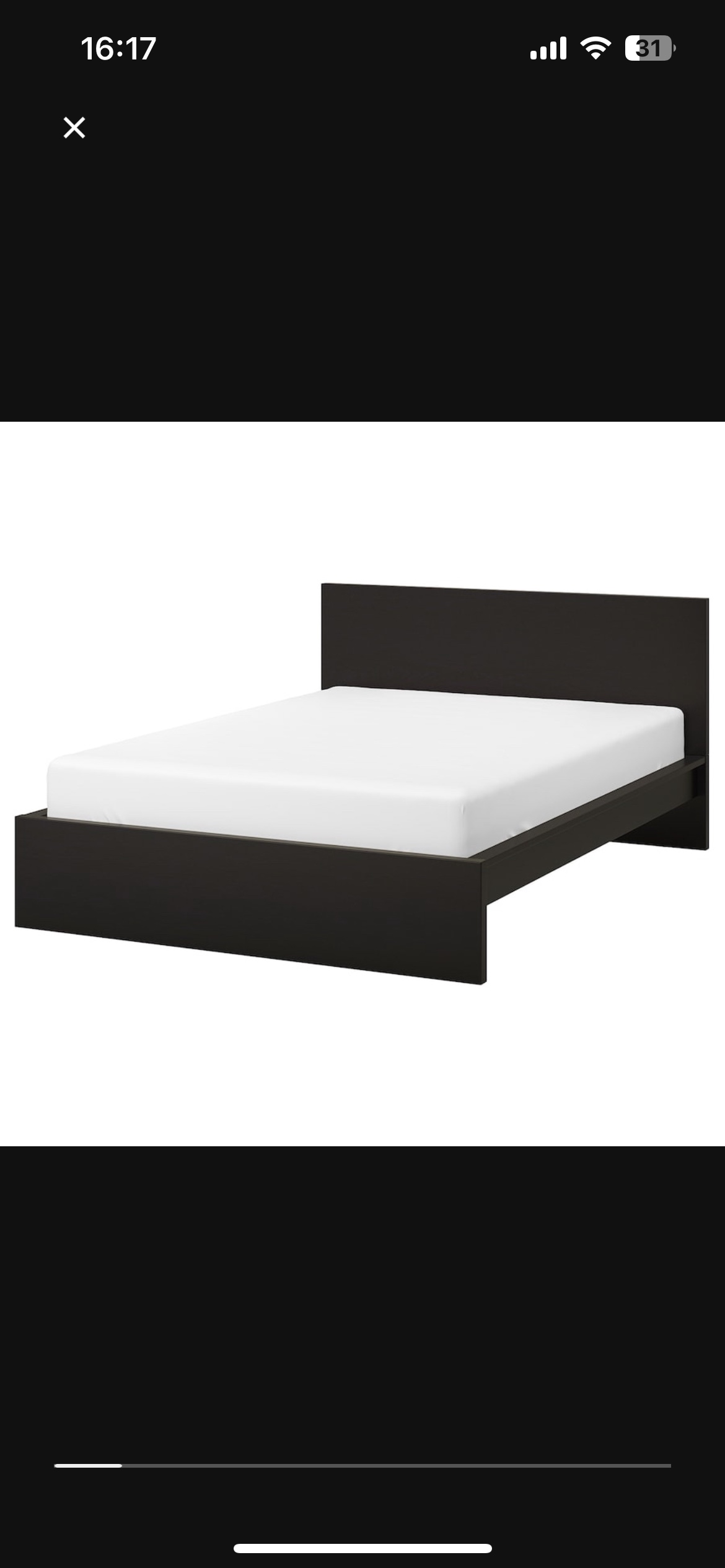IKEA Malm Queen Bedframe