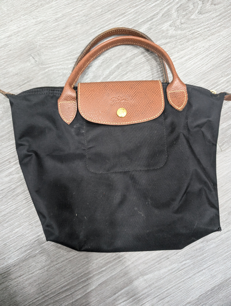 Small black Longchamp bag