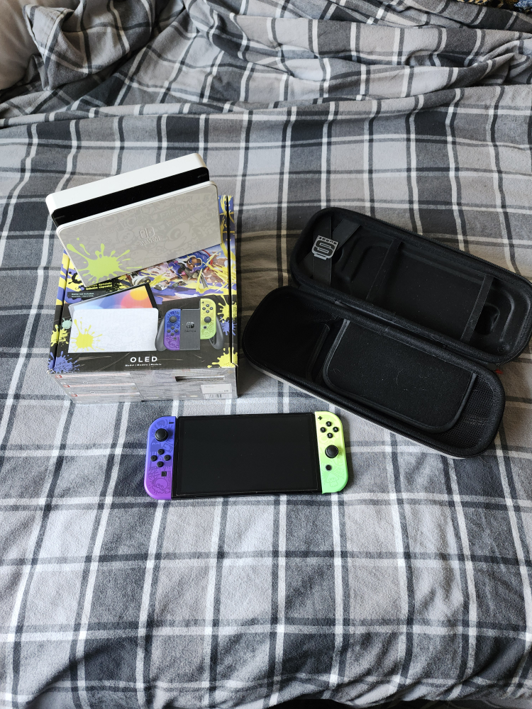 Nintendo Switch OLED Splatoon Special Edition