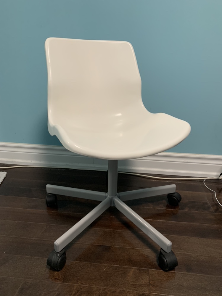 Ikea White Swivel Chair