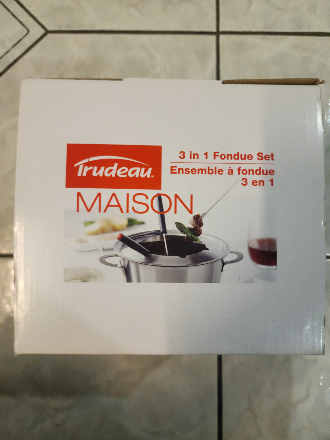 Trudeau Maison 3 in 1 Fondue Set -BNIB