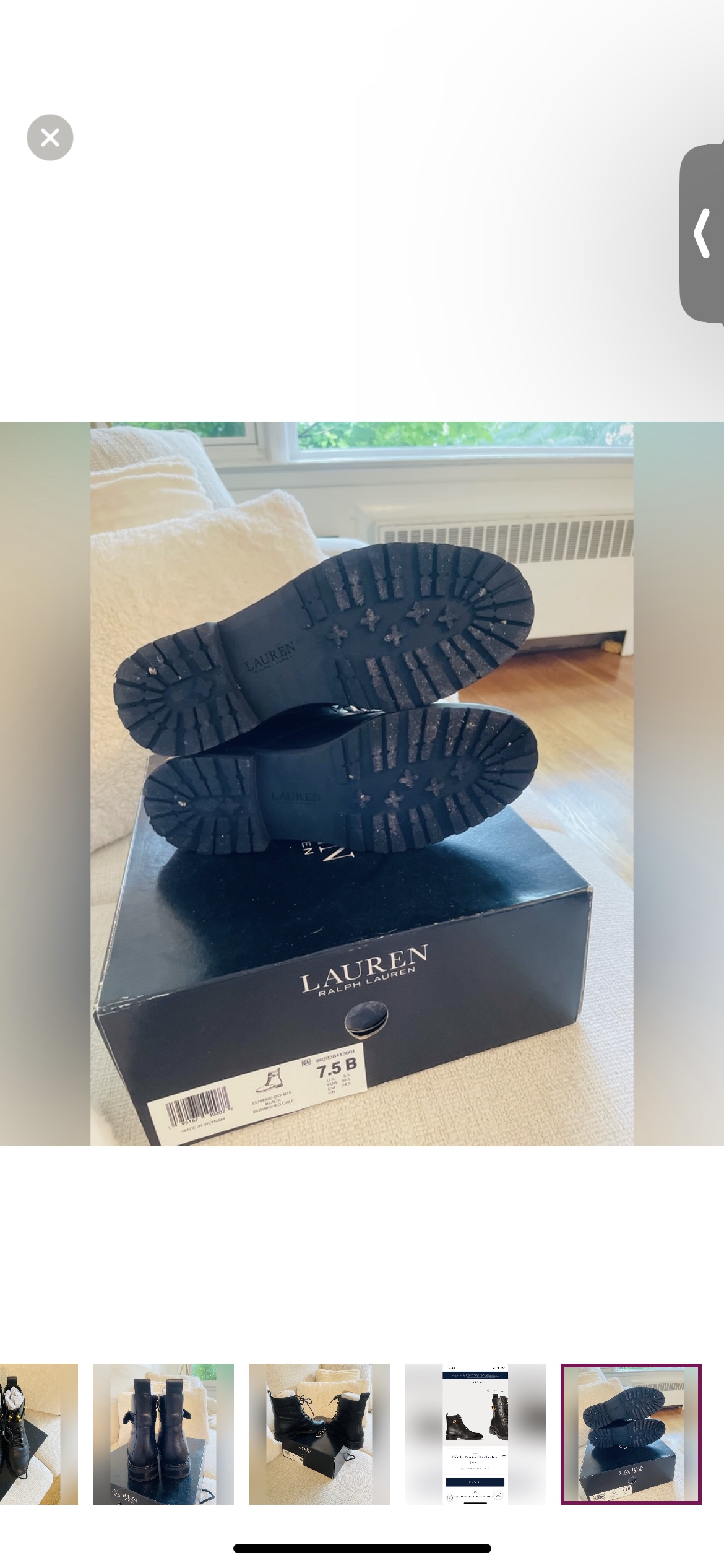 Ralph Lauren combat boots image indicator(4)