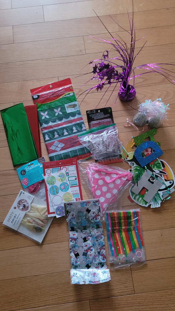 Party Supplies Bundle #freecycle