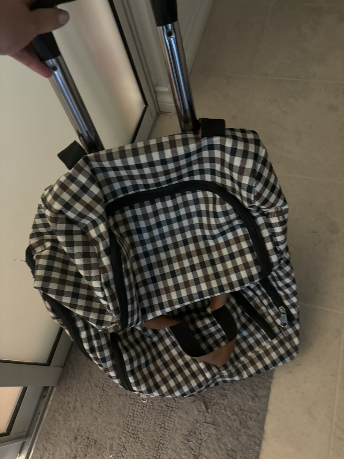Rolling grocery backpack - photo 2