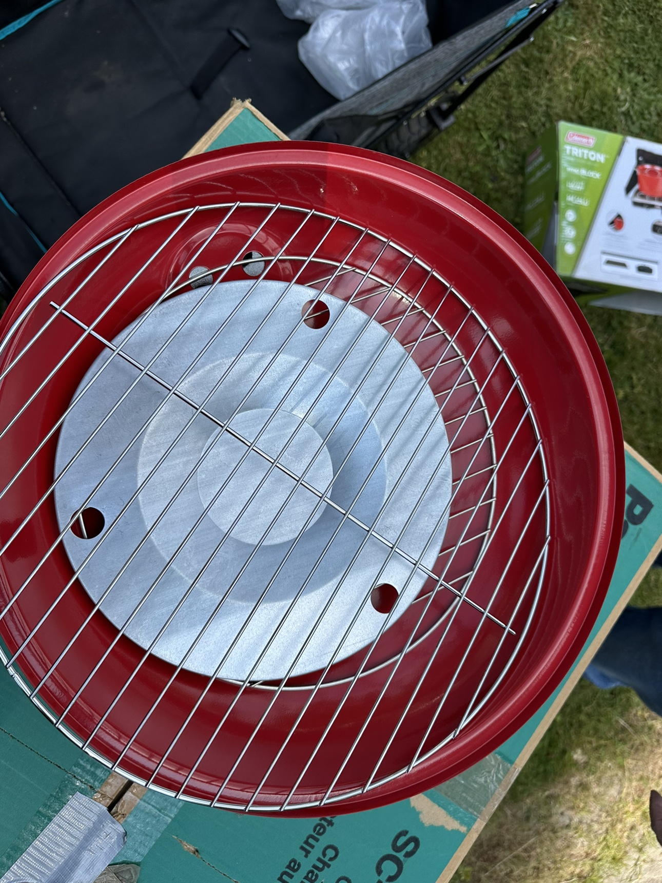 Master Chef Portable Charcoal Grill - photo 2